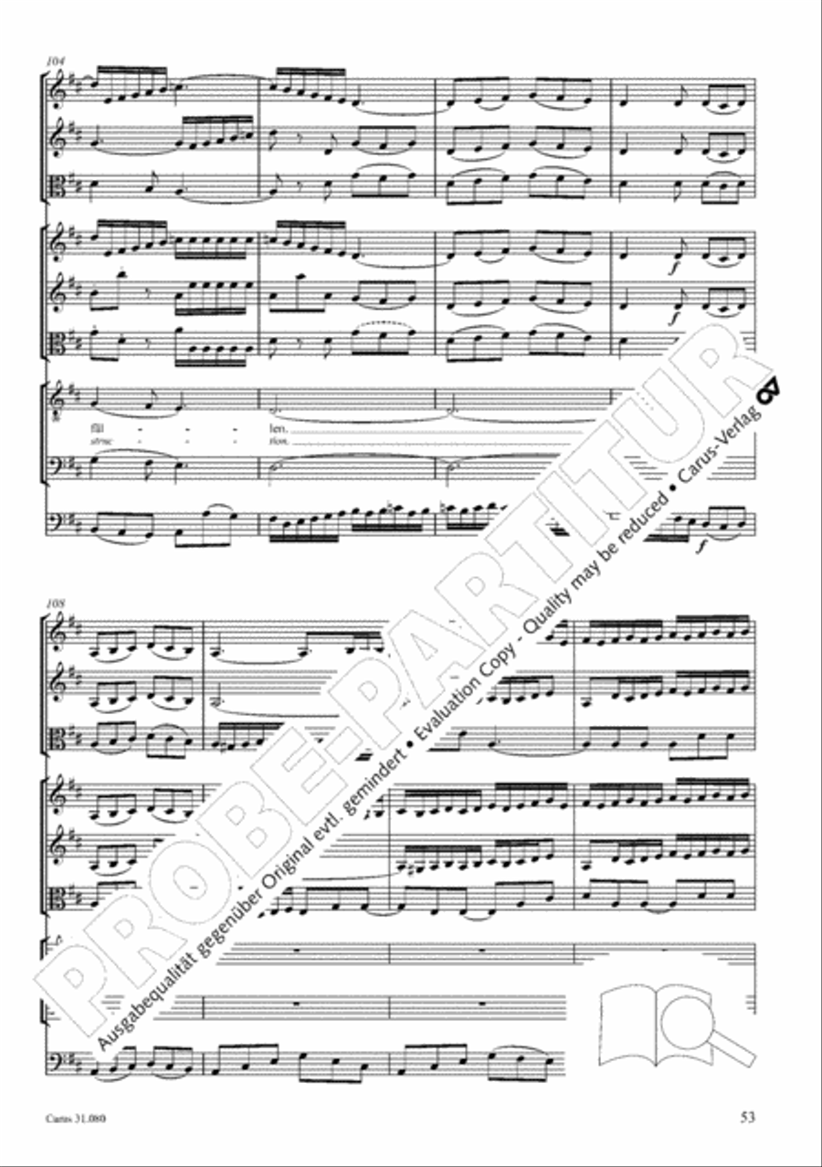 A mighty fortress is our God (Ein feste Burg ist unser Gott) 4-Part scores gallery preview page 54