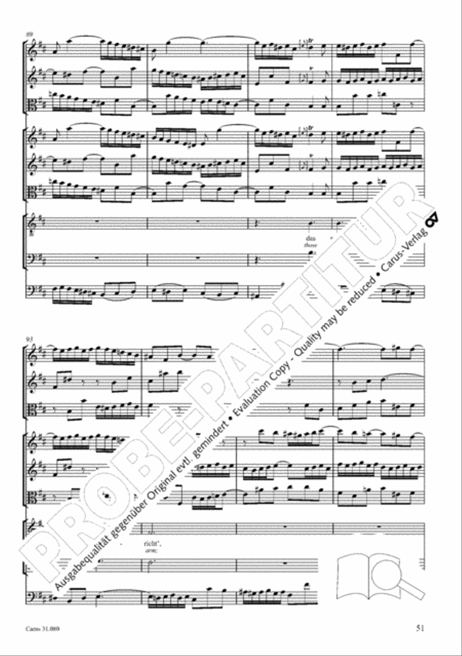 A mighty fortress is our God (Ein feste Burg ist unser Gott) 4-Part scores gallery preview page 52