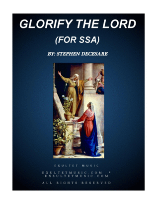 Book cover for Glorify The Lord (for SSA)
