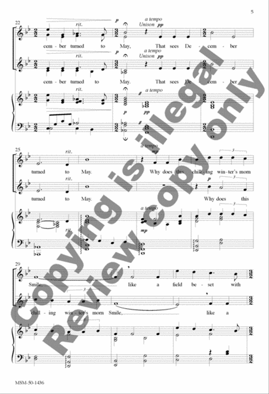 What Sweeter Music SSAA scores gallery preview page 4