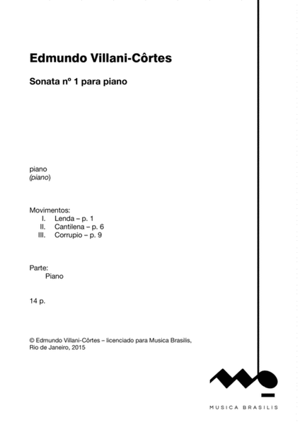 Sonata n.1 para piano