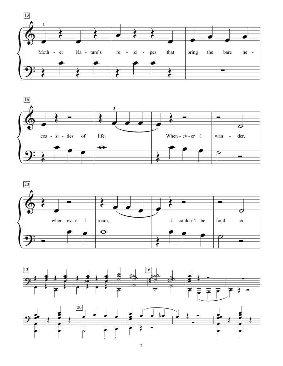 The Bare Necessities Piano Method scores gallery preview page 2