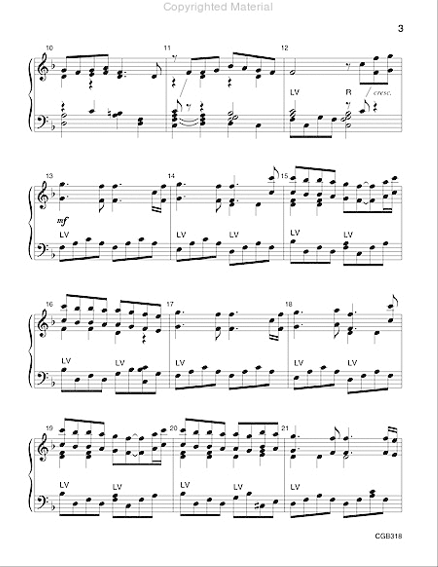 Glorious Majesty Handbell Choir scores gallery preview page 3