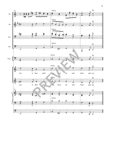 Eternal Father, Strong to Save - Full Score and Parts