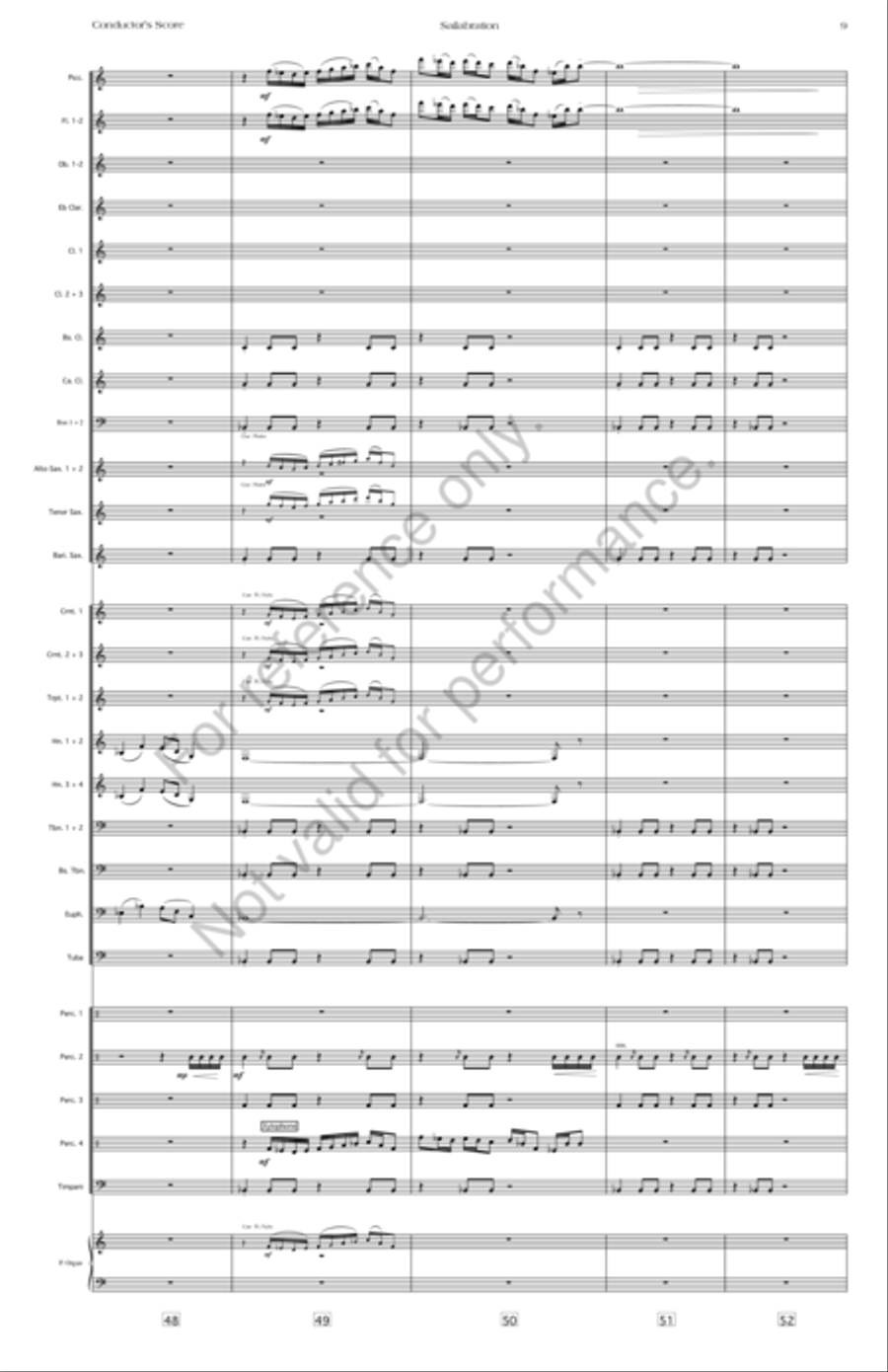 Sailabration Sailabration Concert Band scores gallery preview page 12