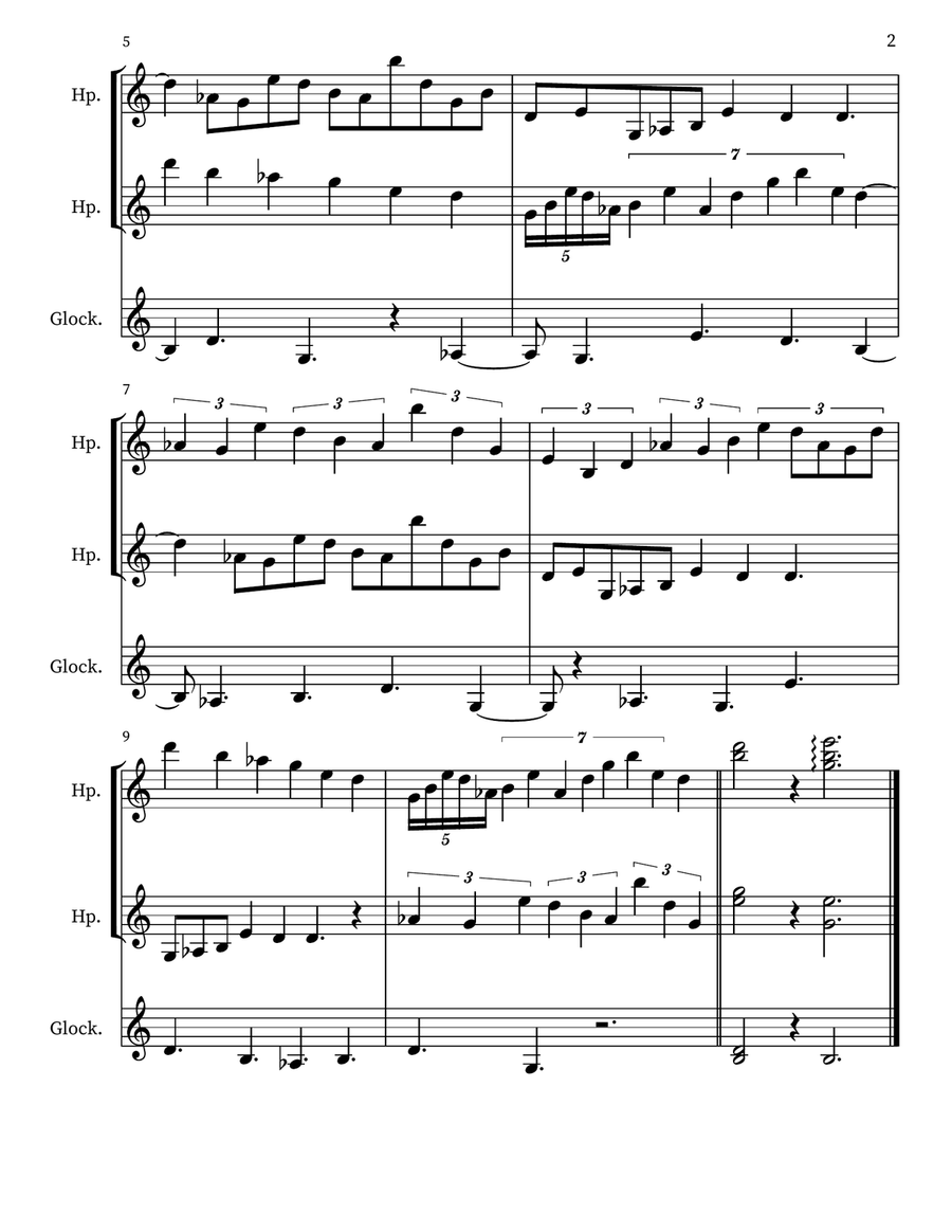 Danse 11 Small Ensemble scores gallery preview page 2