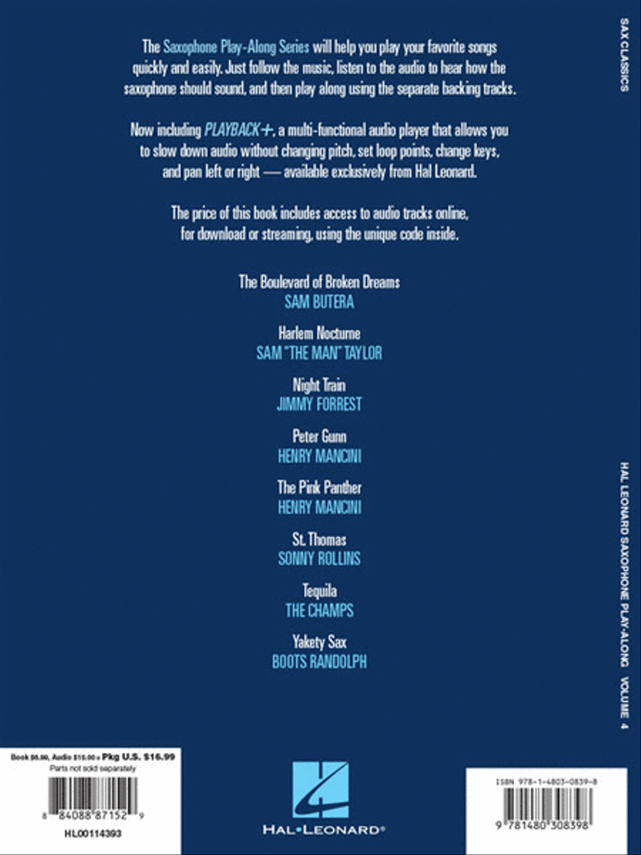 Sax Classics Saxophone Solo scores gallery preview page 6