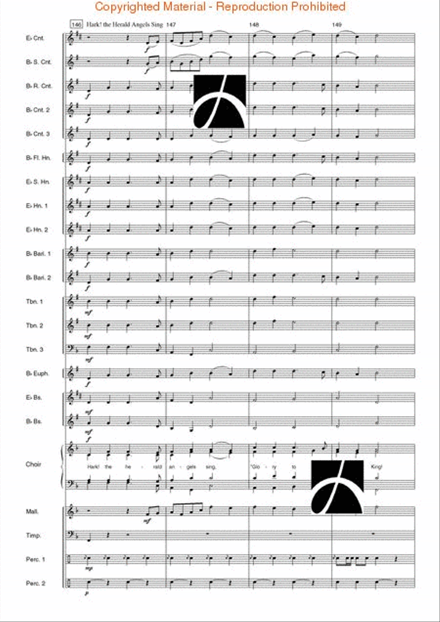 The Spirit of Christmas The Spirit of Christmas Concert Band scores gallery preview page 28