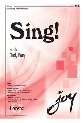 Book cover for Sing!