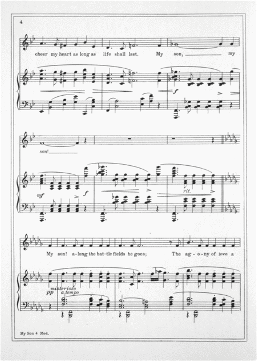 My Son Voice scores gallery preview page 3