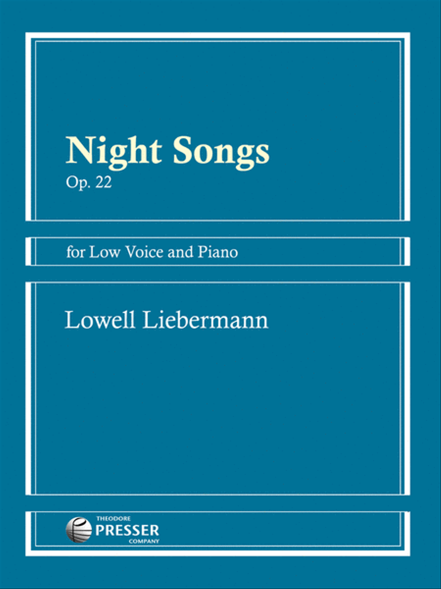 Night Songs Chamber Music scores gallery preview page 1