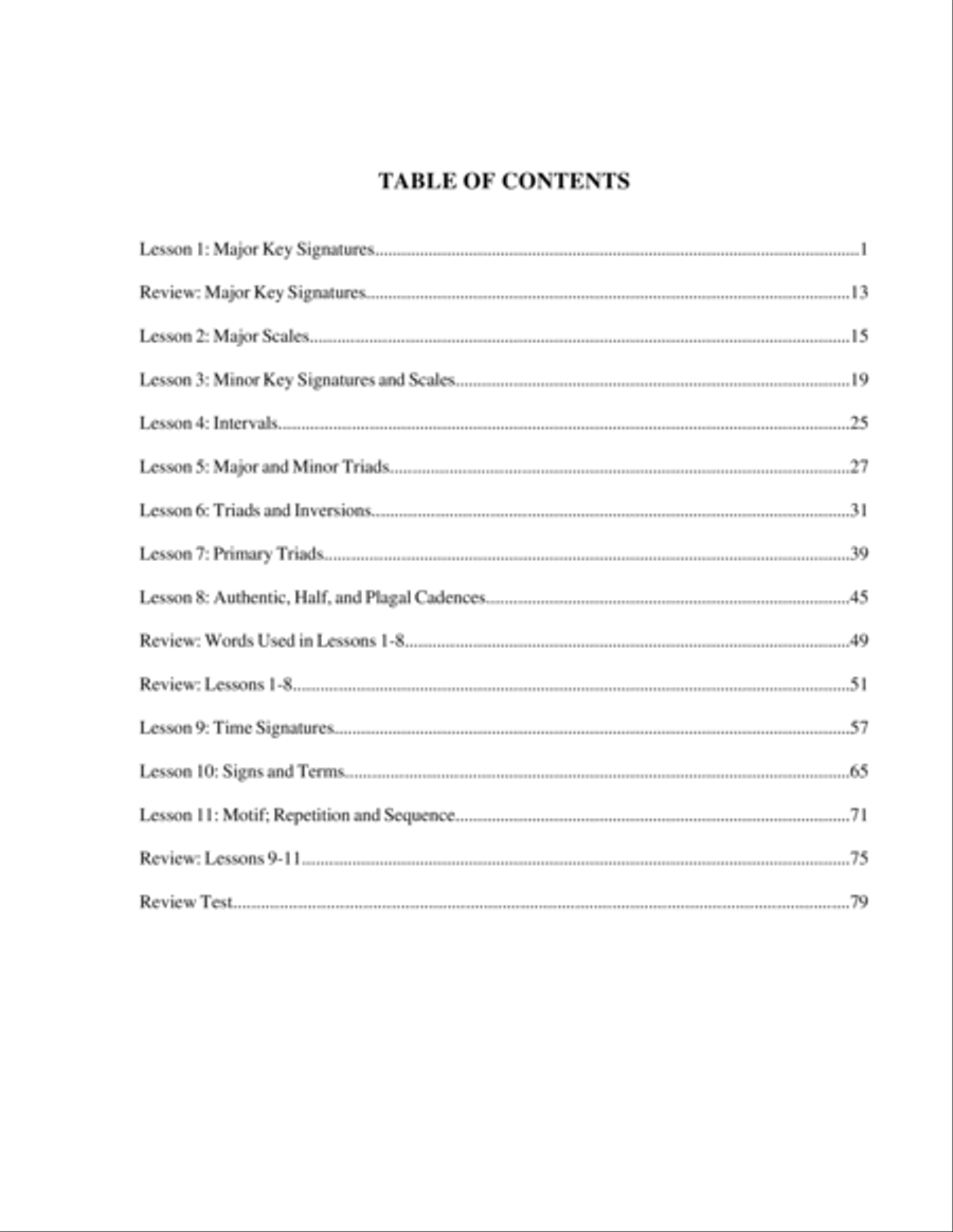 Basics of Keyboard Theory: Level III (early intermediate)