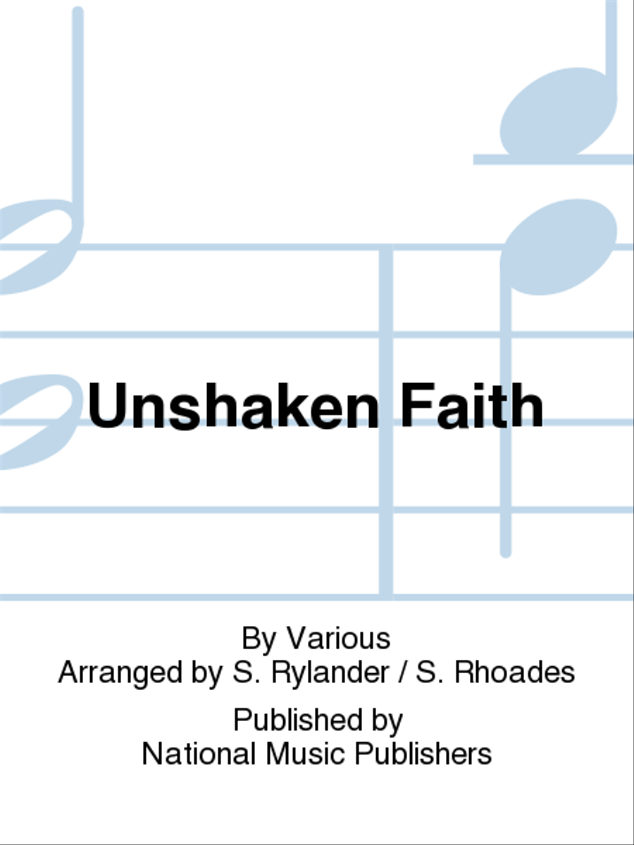 Unshaken Faith 2-Octaves scores gallery preview page 1