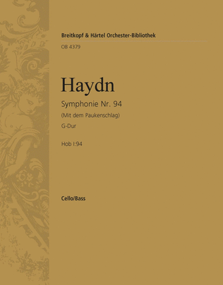 Symphony No. 94 in G major Hob I:94