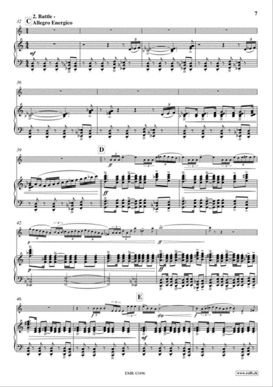 The Knight Of The Mist Clarinet Solo scores gallery preview page 8