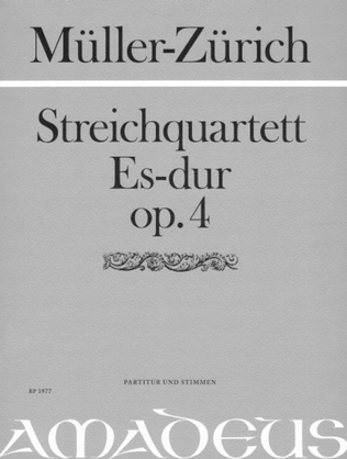 Book cover for String Quartet op. 4 op. 4