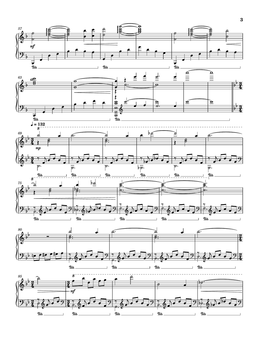 Umbrella Academy - Main Title Theme Piano Solo scores gallery preview page 3