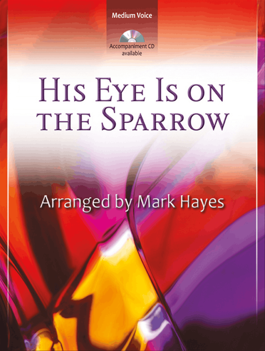 His Eye Is on the Sparrow - Vocal Solo Medium Voice scores gallery preview page 1