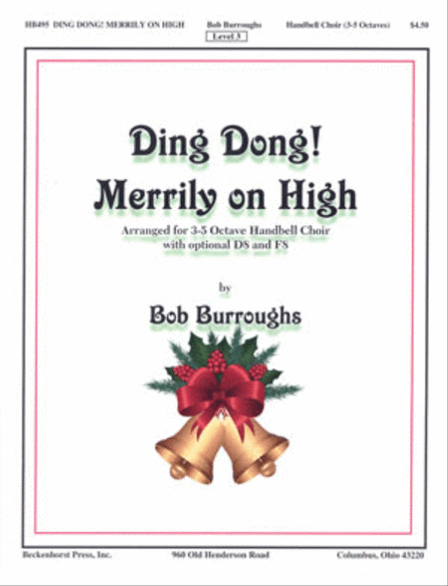 Ding Dong! Merrily on High - Burroughs 5-Octaves scores gallery preview page 1