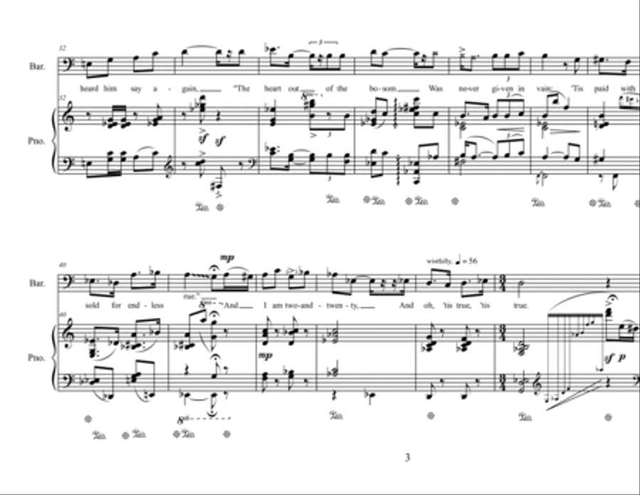 So Let Us Live - Really Live! for baritone and piano Voice Solo scores gallery preview page 5