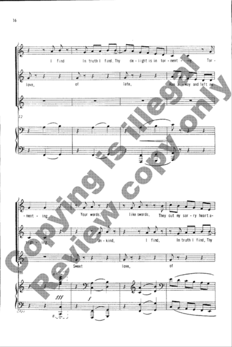 Love Songs in the Round SSA scores gallery preview page 16