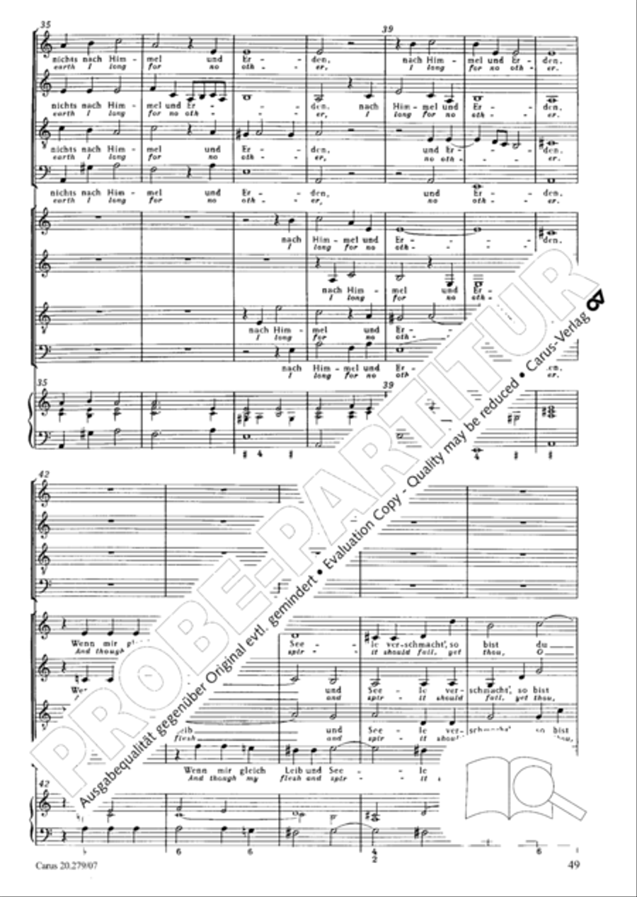 Musikalische Exequien I-III Orchestra scores gallery preview page 50
