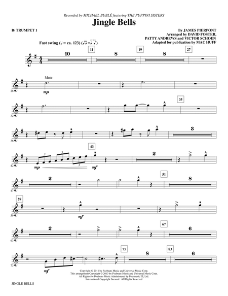 Jingle Bells - Bb Trumpet 1