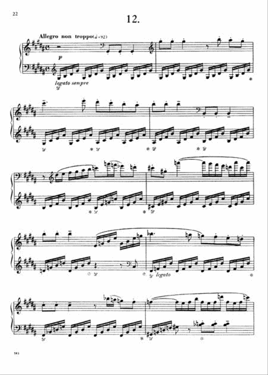 24 Preludes, Op. 34 Piano Solo scores gallery preview page 2
