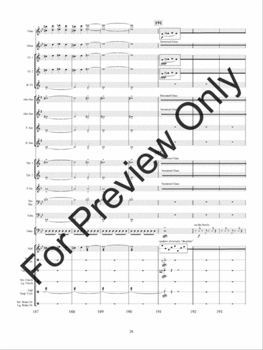 Haunted Mine Concert Band scores gallery preview page 31