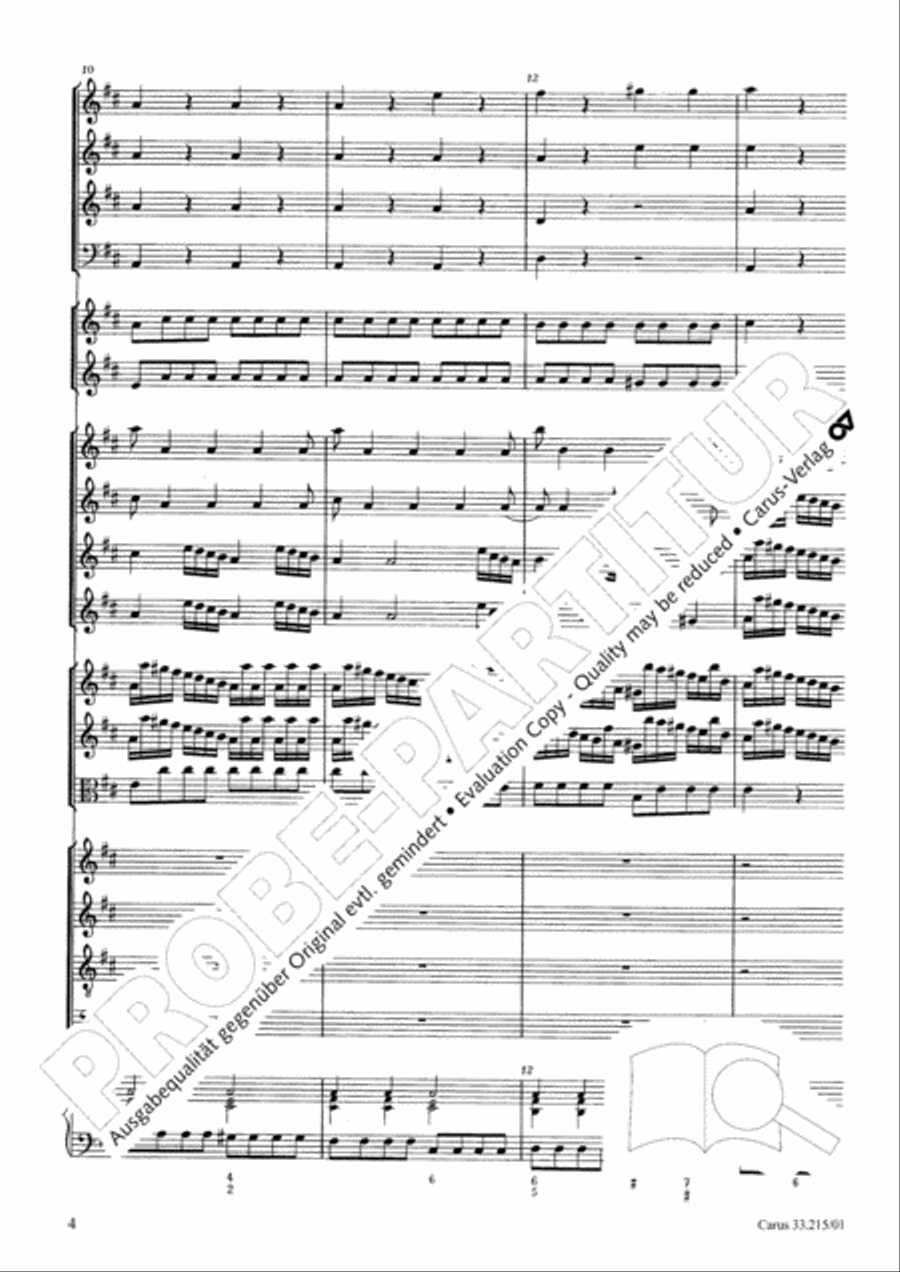 Magnificat Magnificat 4-Part scores gallery preview page 13