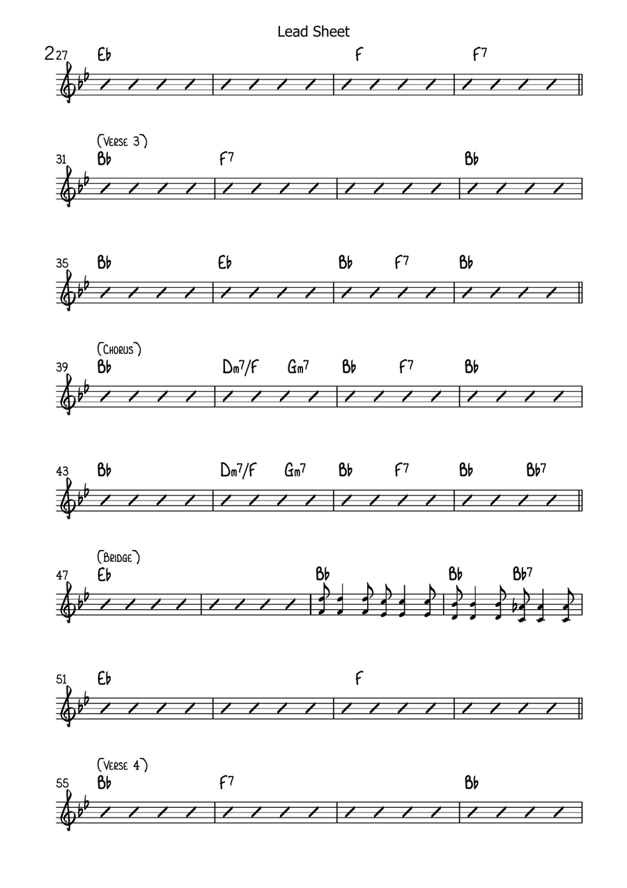 Ob-La-Di, Ob-La-Da Piano scores gallery preview page 2