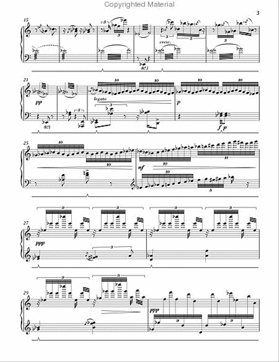Reflections on a Souvenir Harpsichord scores gallery preview page 2