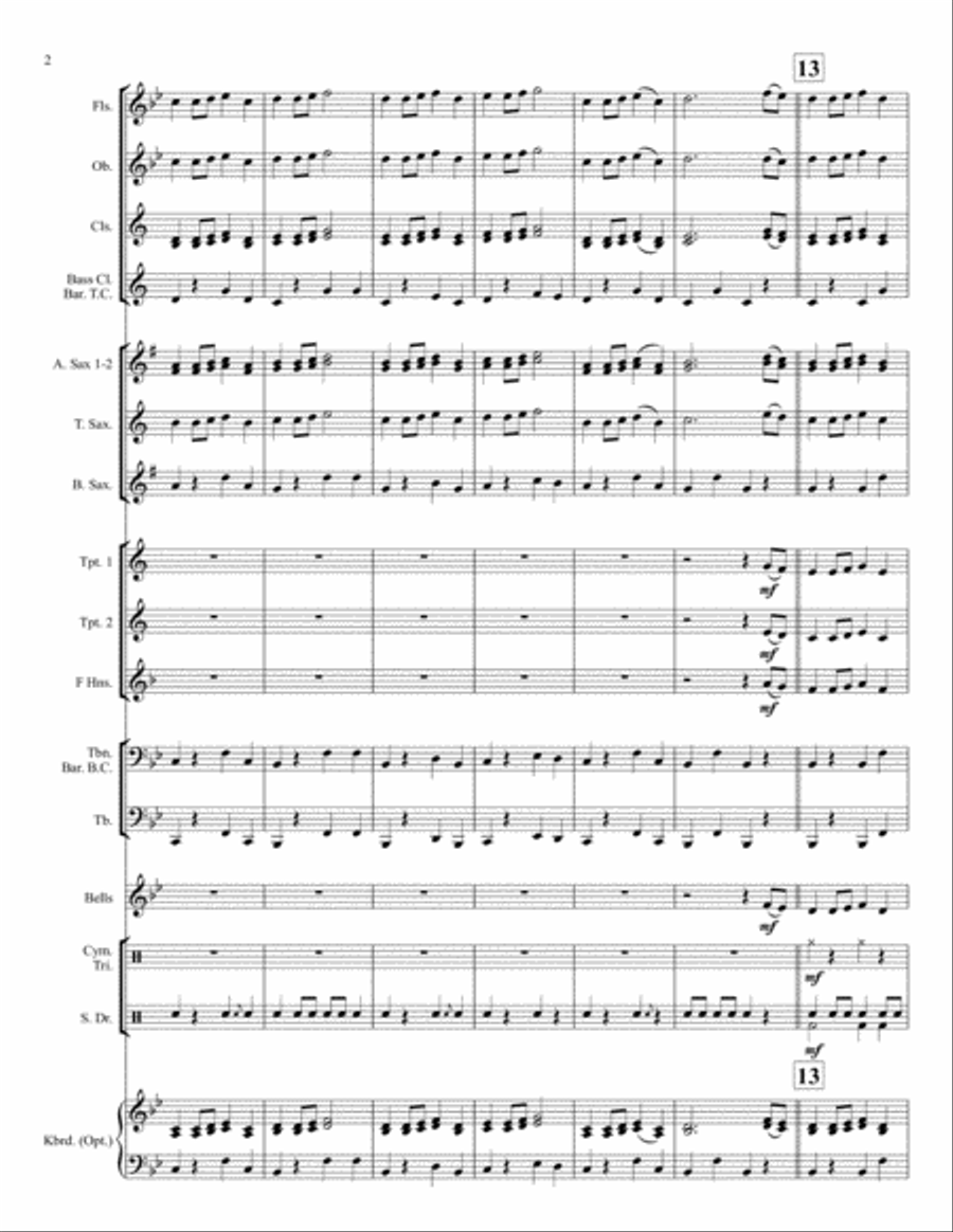 Cruisin Susan Concert Band scores gallery preview page 3