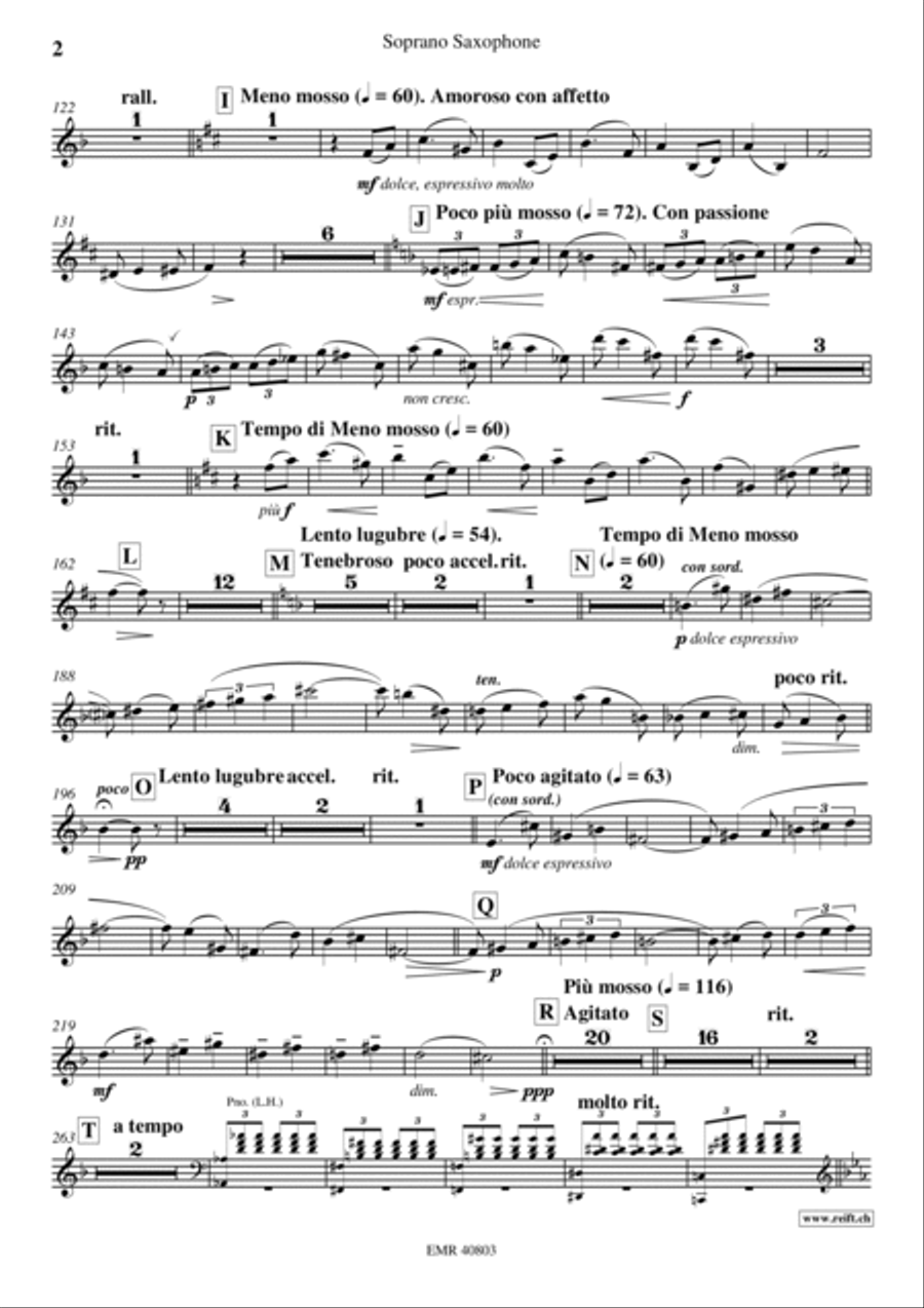 Concert Poeme Concert Poeme Soprano Saxophone scores gallery preview page 3