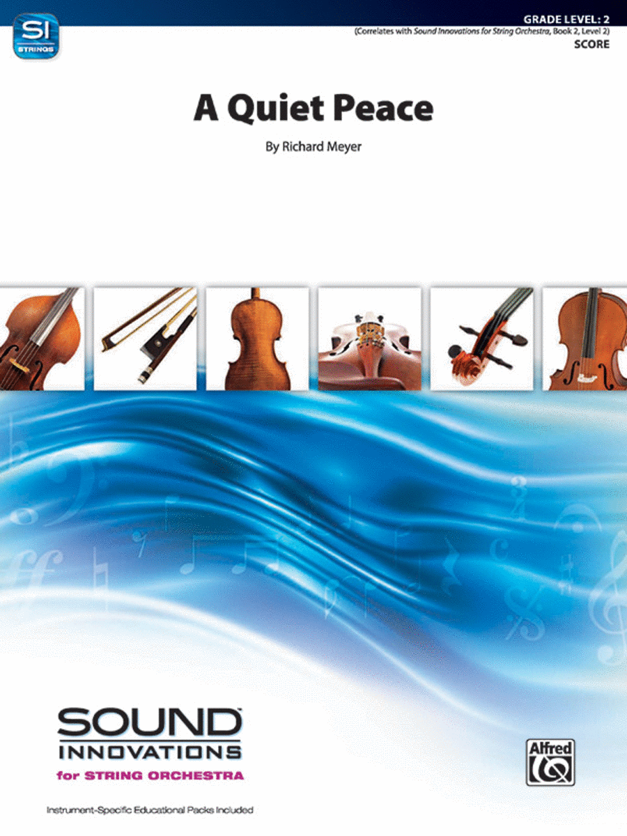 A Quiet Peace String Orchestra scores gallery preview page 1