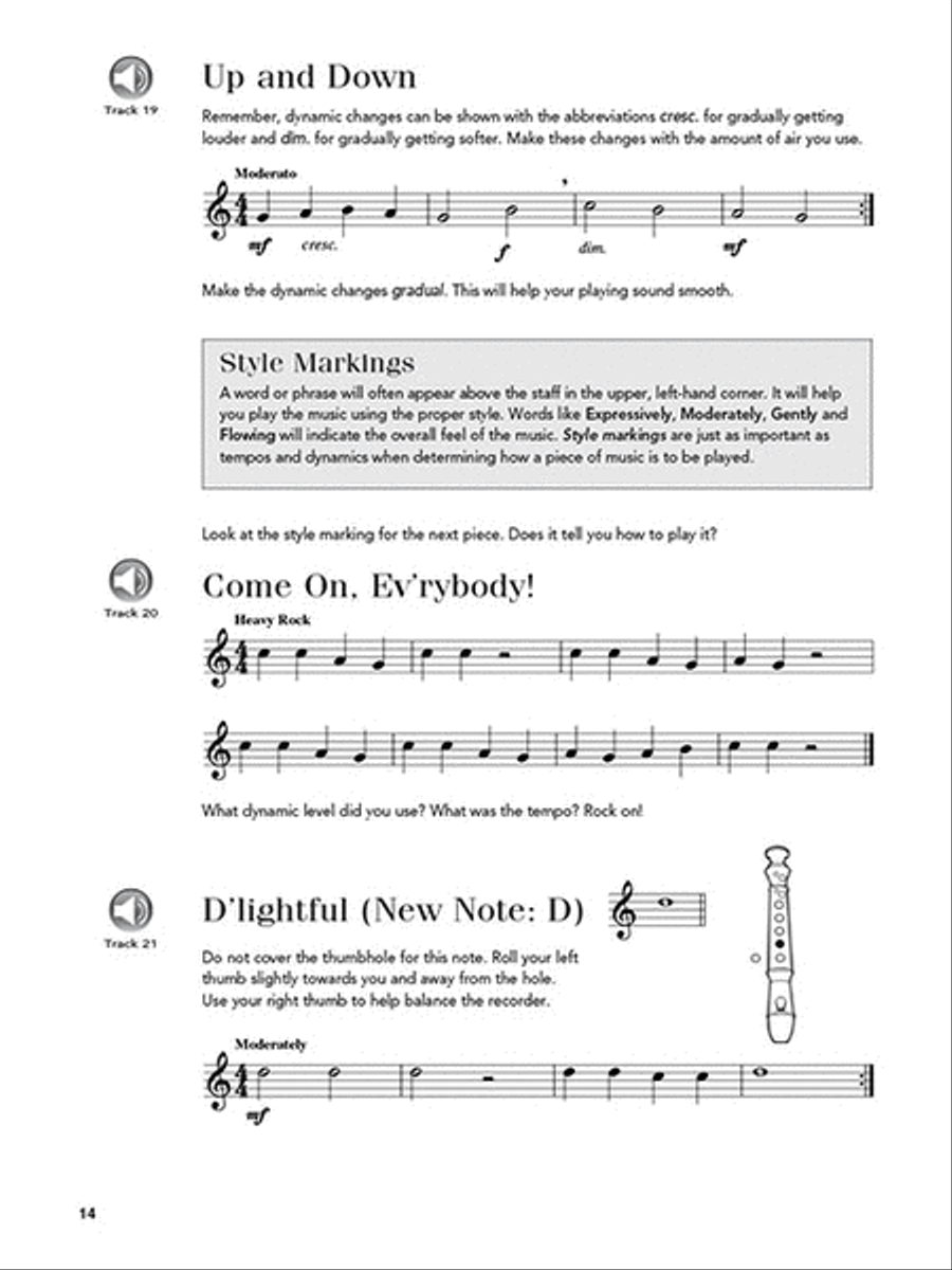 Play Recorder Today Recorder scores gallery preview page 5