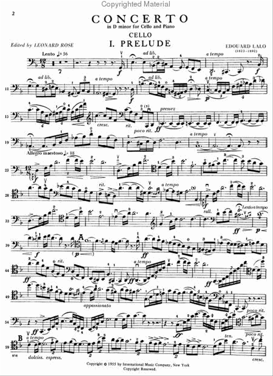 Concerto In D Minor Piano Accompaniment scores gallery preview page 2