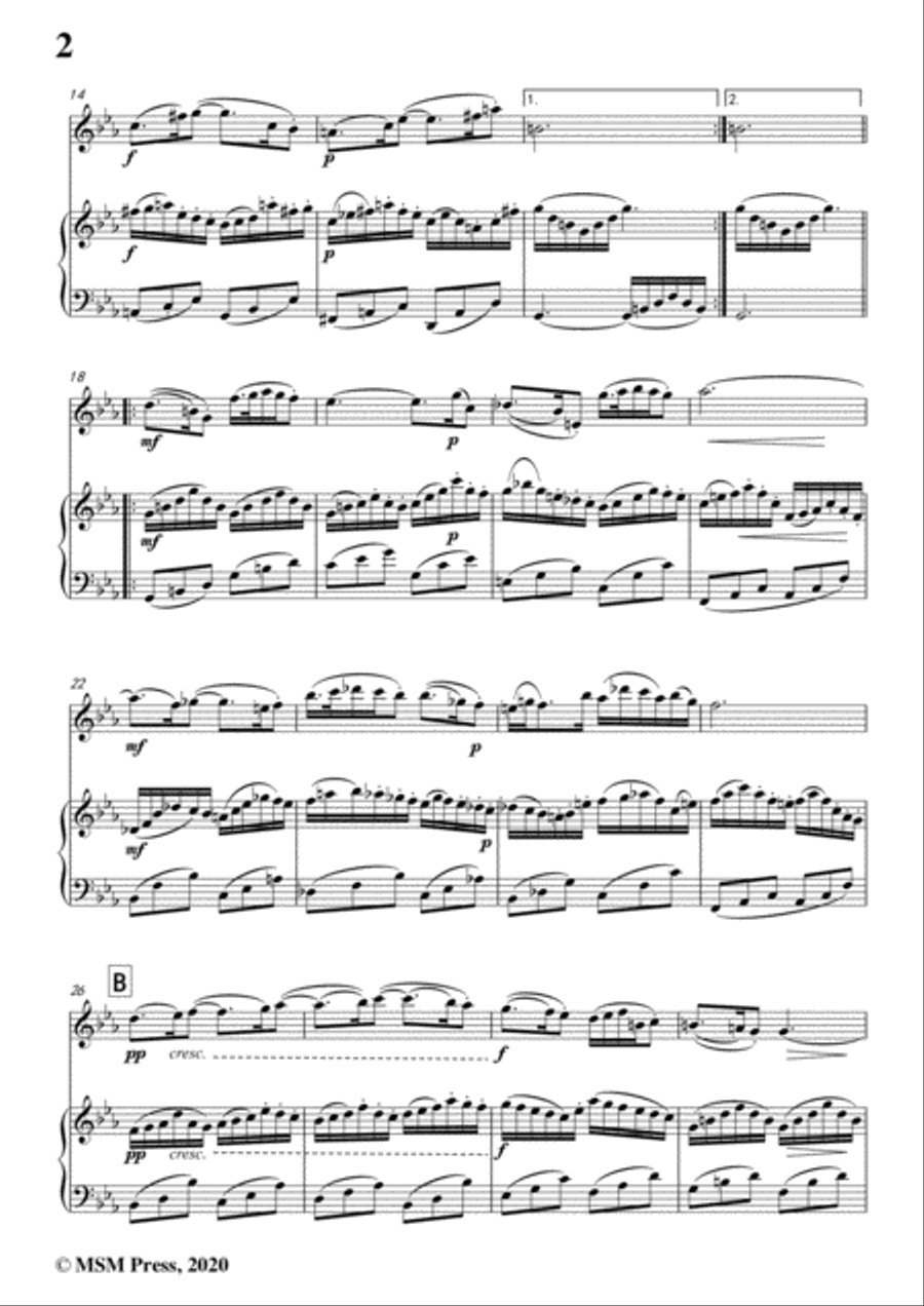 Bach,J.S.-Violin Sonata,in c minor,BWV 1017,for Violin and Piano Voice scores gallery preview page 4