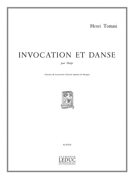 Invocation Et Danse (harp Solo)