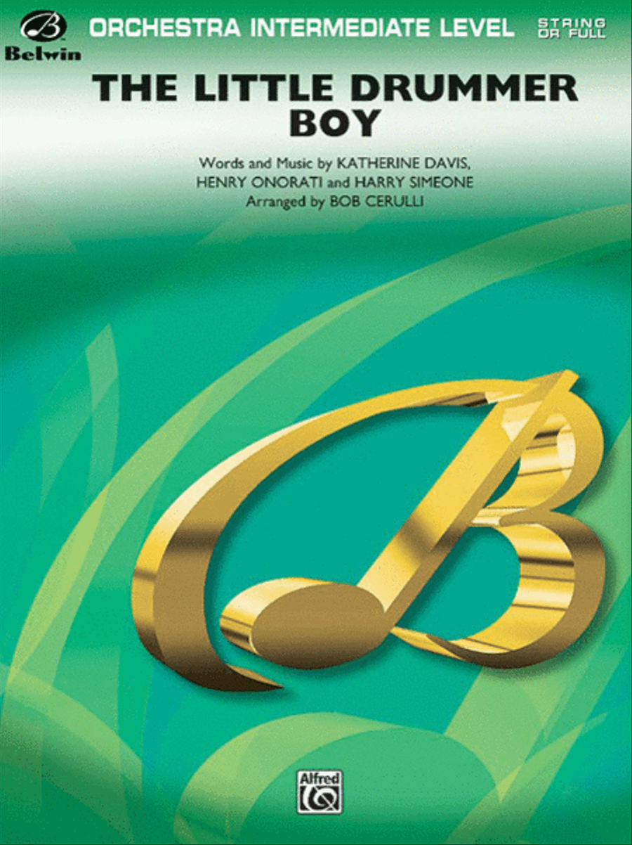 The Little Drummer Boy Full Orchestra scores gallery preview page 1