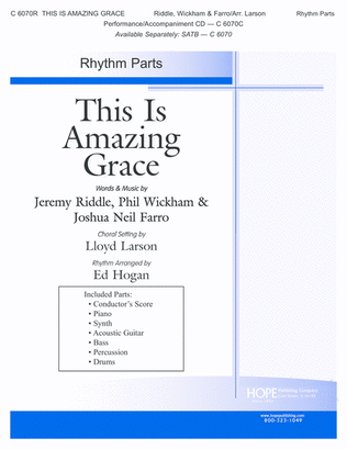Book cover for This is Amazing Grace