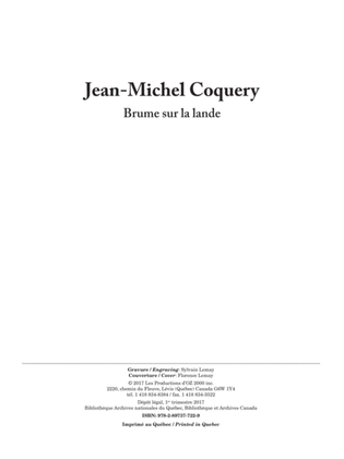 Book cover for Brume sur la lande