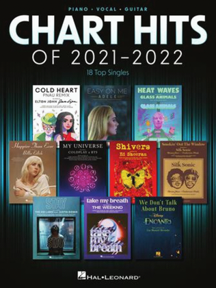 Book cover for Chart Hits of 2021-2022