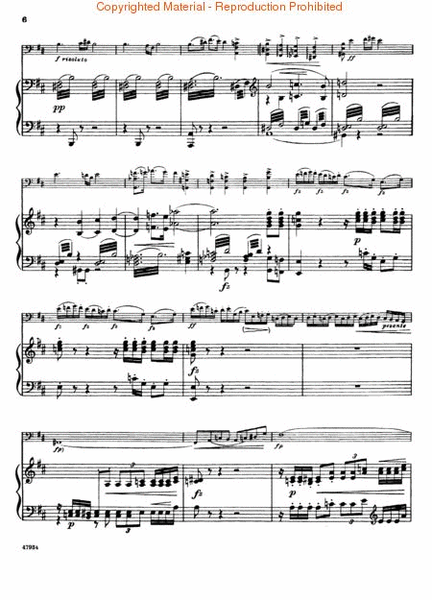 Cello Concerto In B Minor - Cello/Piano