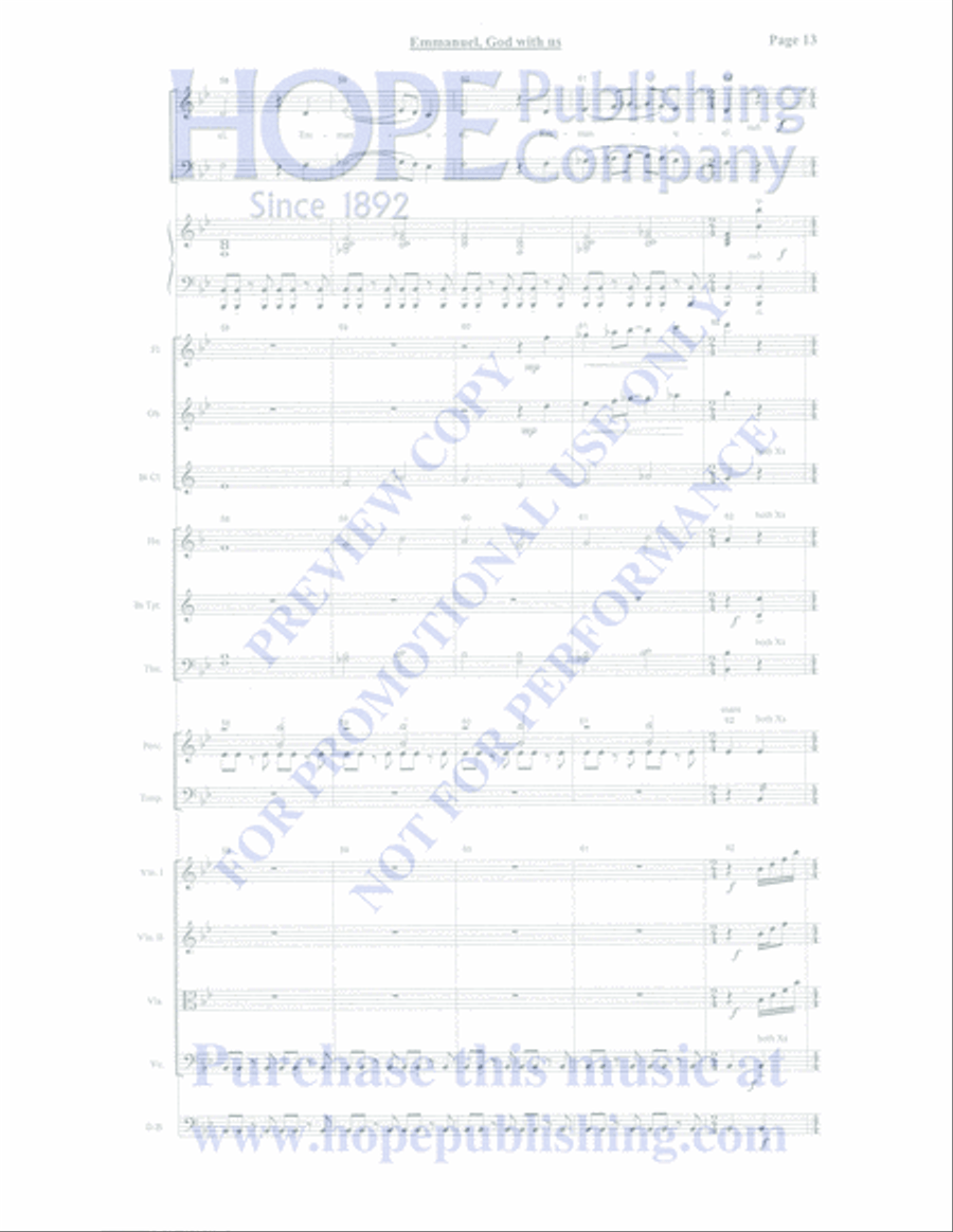 Emmanuel Emmanuel Orchestra scores gallery preview page 46