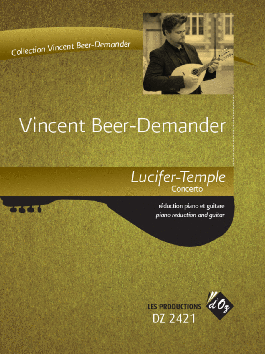 Lucifer-Temple, concerto (réduction de piano) Classical Guitar scores gallery preview page 1