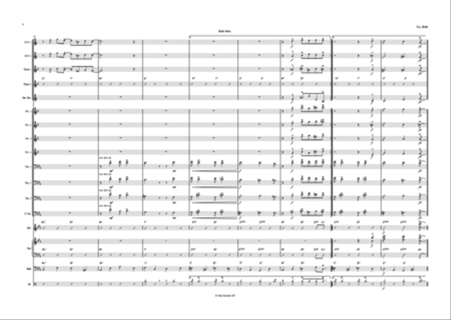 Super Moon Jazz Ensemble scores gallery preview page 6
