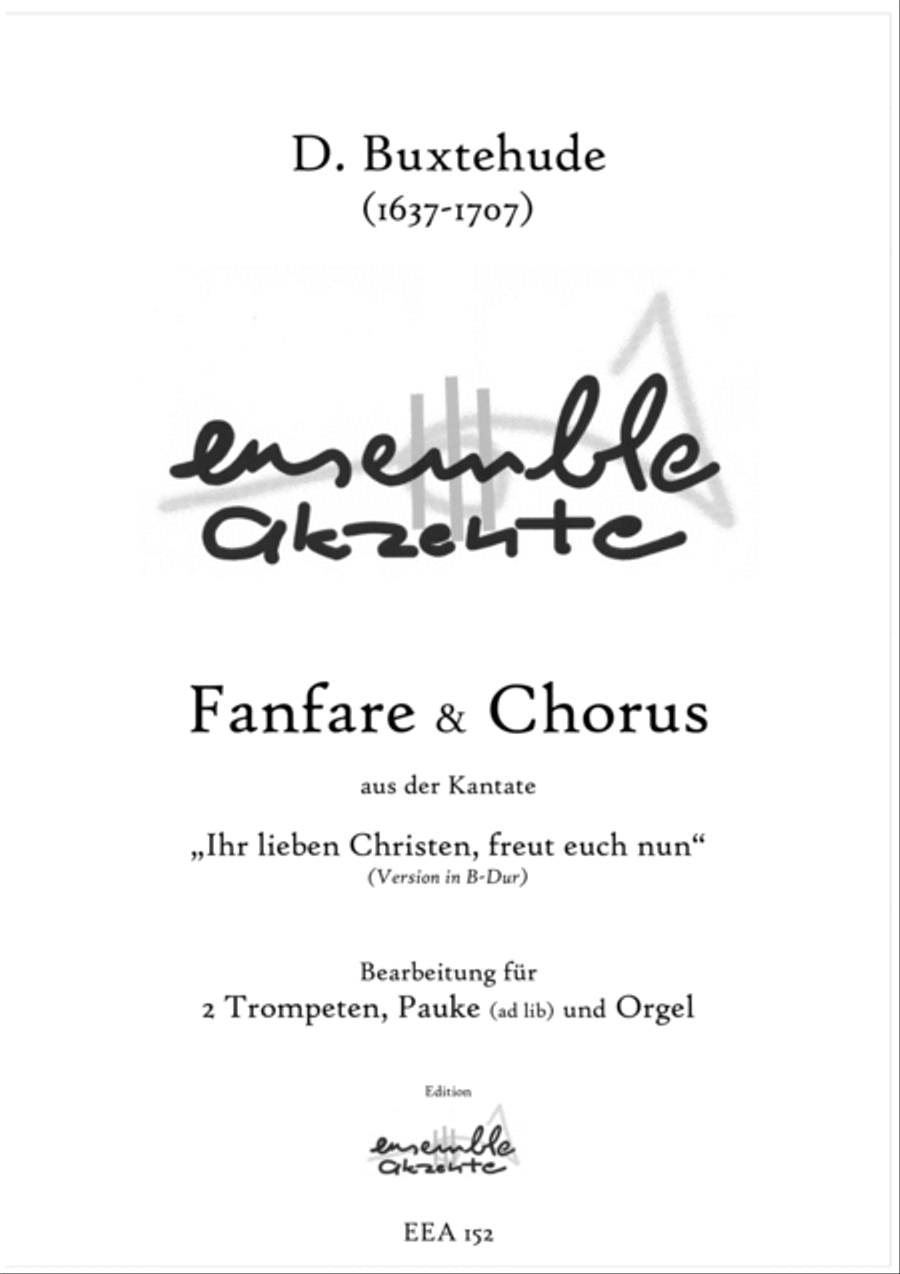 Fanfare & Chorus from „Ihr lieben Christen, freut euch nun