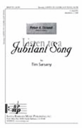 Book cover for Listen to a Jubilant Song - SATB Octavo