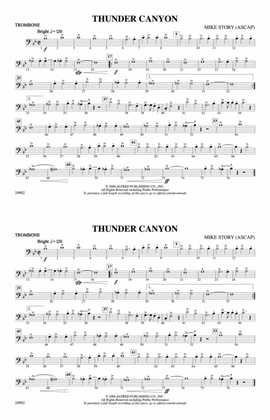 Thunder Canyon: 1st Trombone